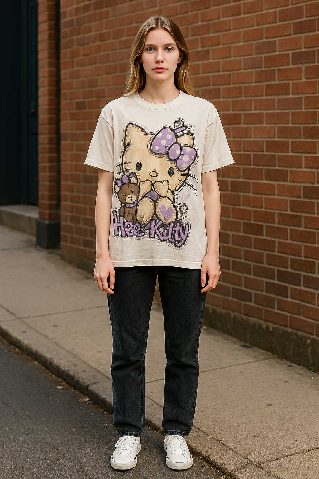 u neck t-shirt